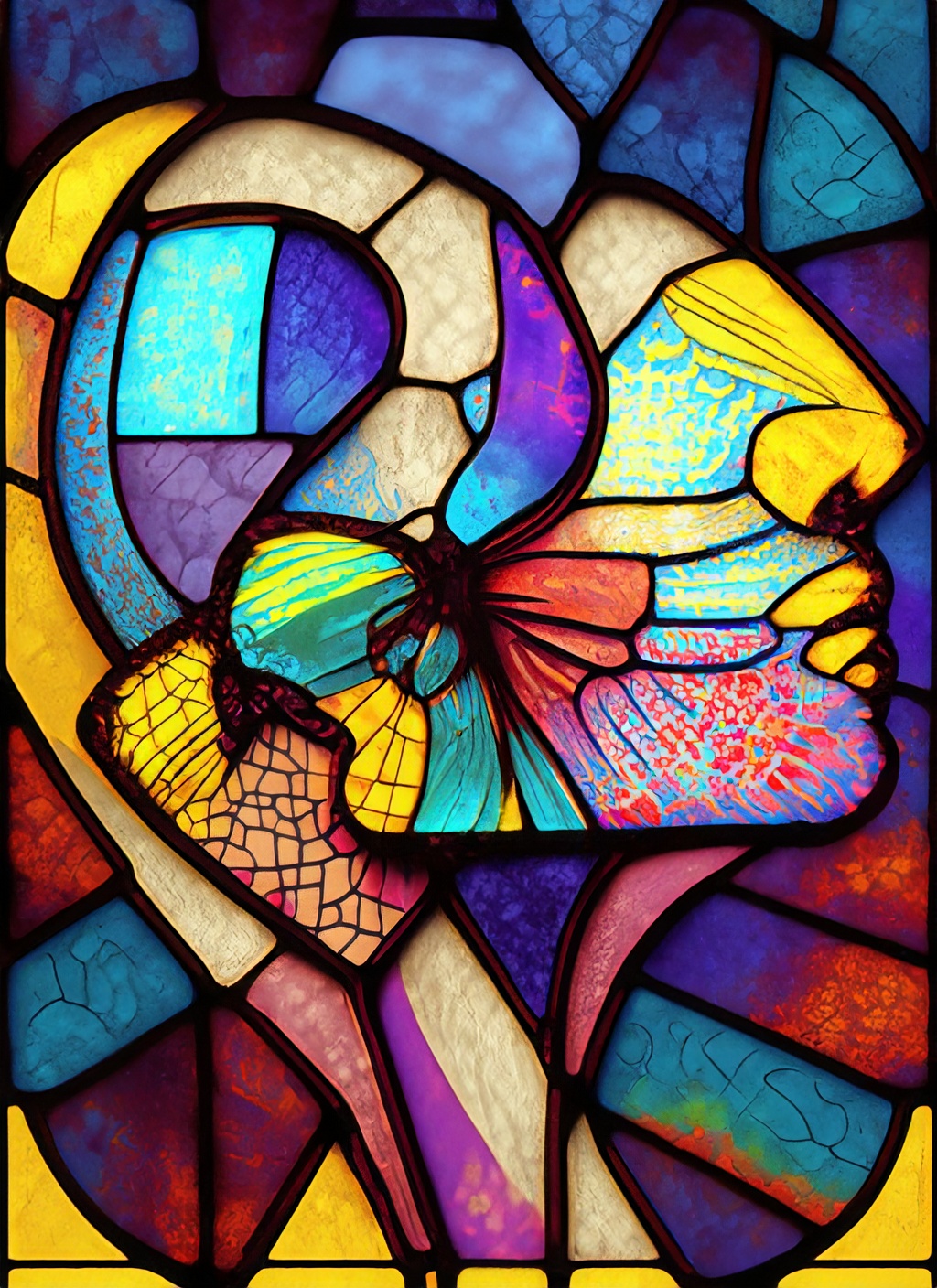 Firefly ステンドグラス　霊　ポップ 67348